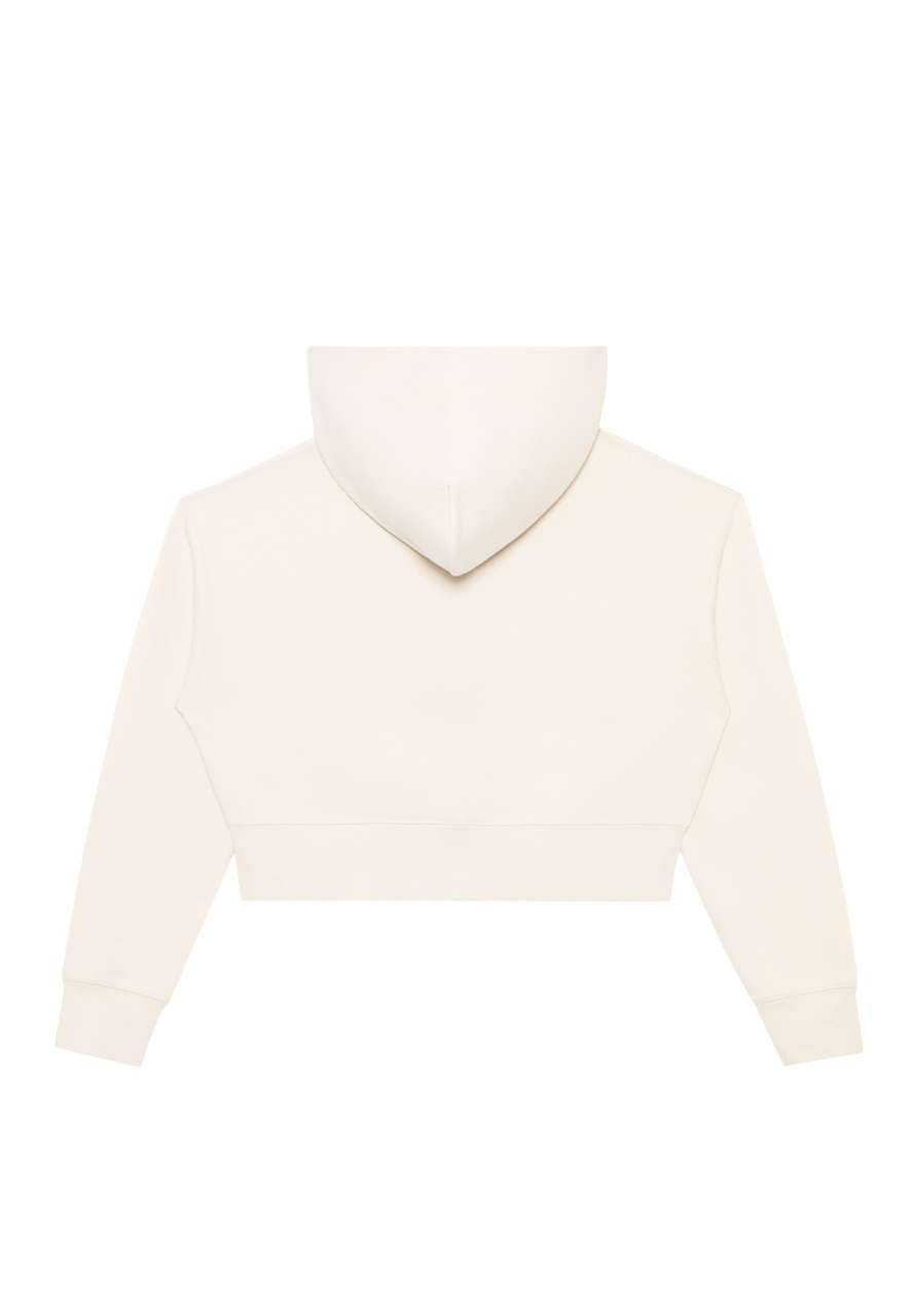 WOMENS RELAXED CROP ZIP – Bone | PrintoTerra