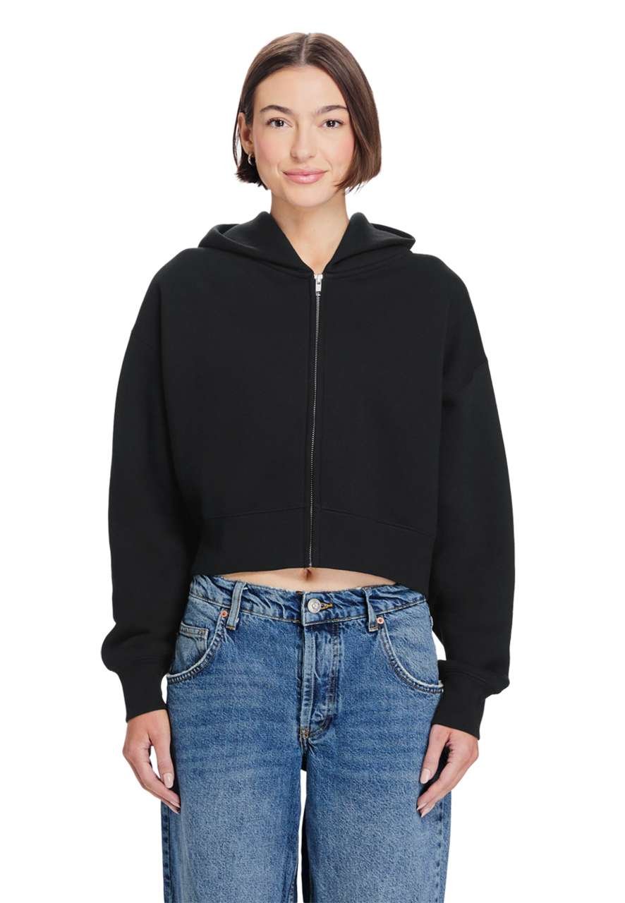 WOMENS RELAXED CROP ZIP | PrintoTerra