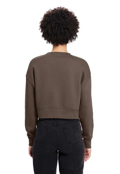 WOMENS RELAXED CROP CREWNECK | PrintoTerra