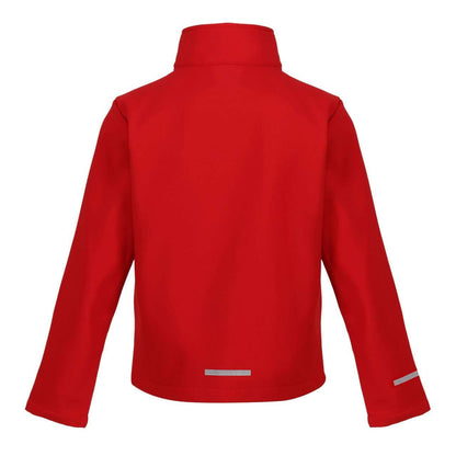 JUNIOR ABLAZE SOFTSHELL – Classic Red/Black | PrintoTerra