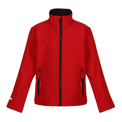 JUNIOR ABLAZE SOFTSHELL – Classic Red/Black | PrintoTerra