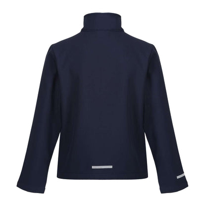 JUNIOR ABLAZE SOFTSHELL – Navy/New Royal | PrintoTerra
