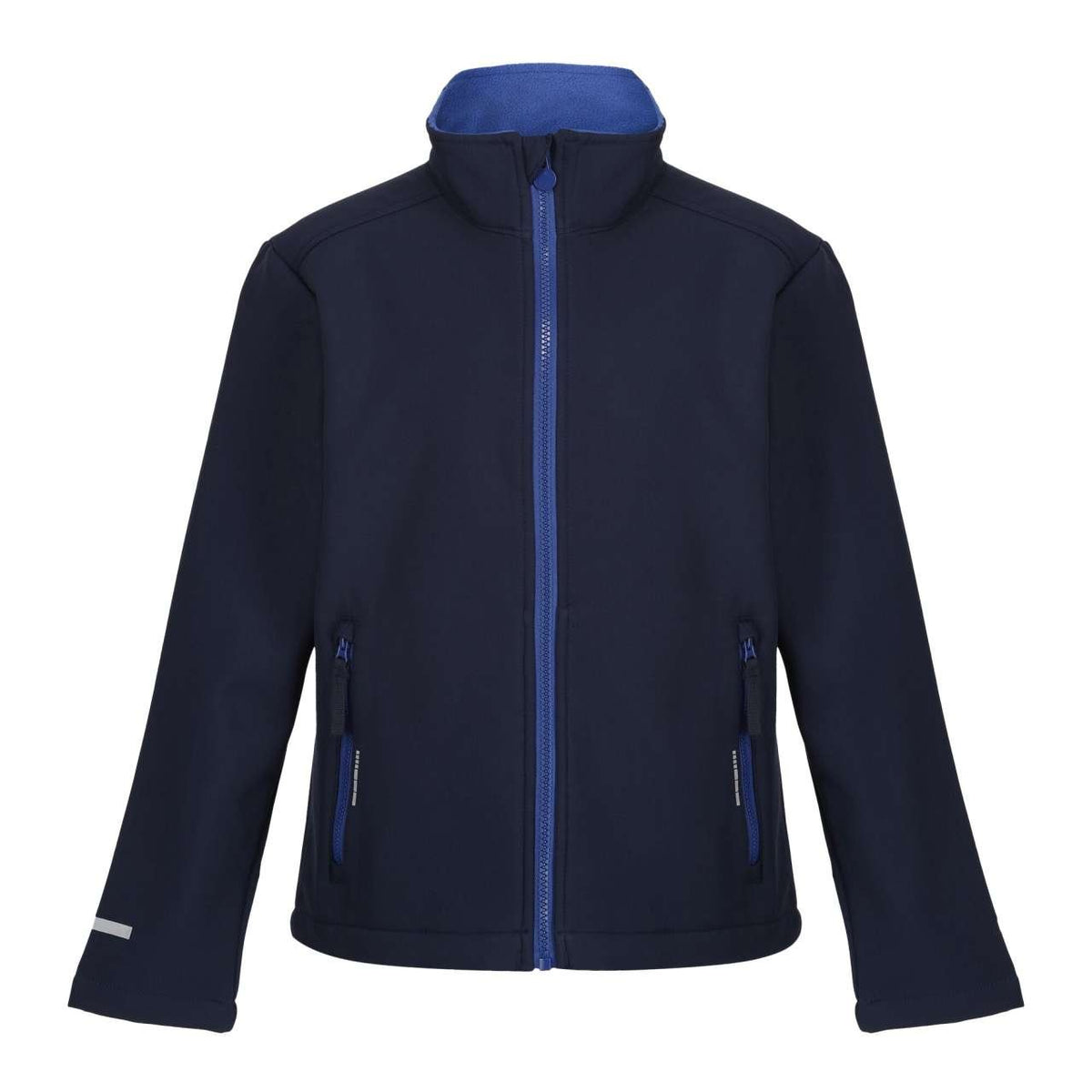 JUNIOR ABLAZE SOFTSHELL – Navy/New Royal | PrintoTerra