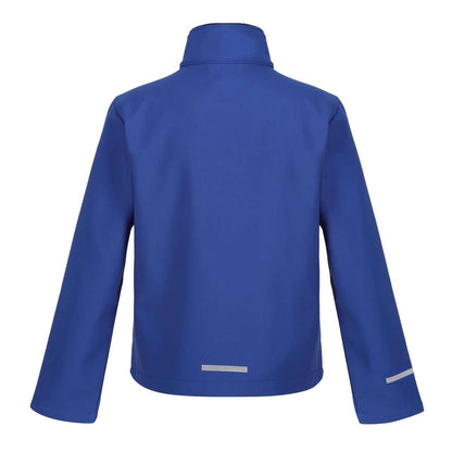 JUNIOR ABLAZE SOFTSHELL – New Royal/Navy | PrintoTerra