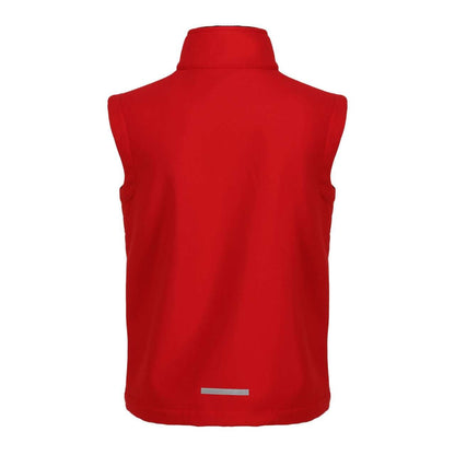 JUNIOR ABLAZE SOFTSHELL BODYWARMER – Classic Red/Black | PrintoTerra