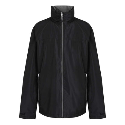 ASCENDER WATERPROOF SHELL JACKET – Black/Mineral Grey | PrintoTerra