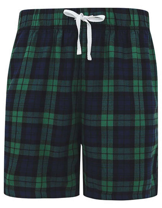 MEN'S TARTAN LOUNGE SHORTS | PrintoTerra