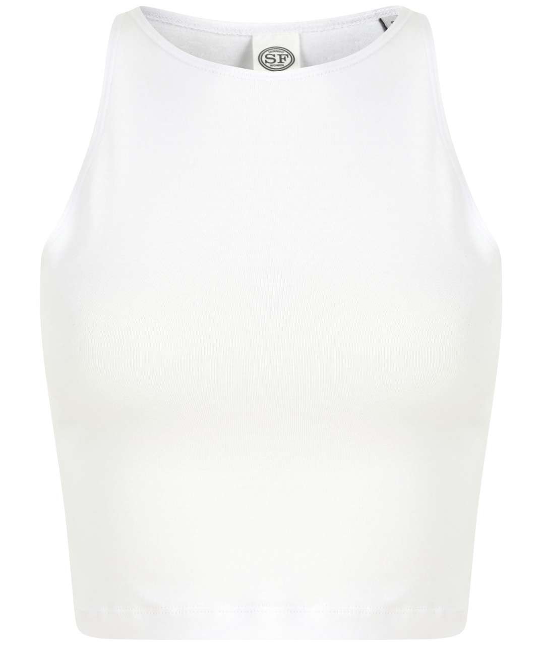 WOMEN'S CROPPED TOP – White | PrintoTerra